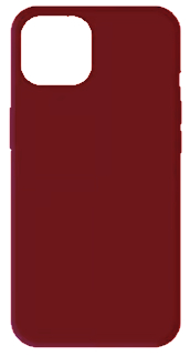 Coque unie rouge